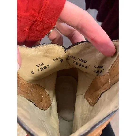 Corral Women's Fringe Cowgirl Boots Size 9 Brown Western Pointed Toe - Picture 6 of 6